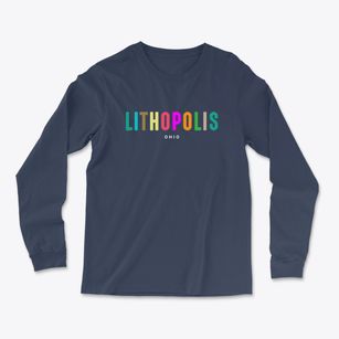 Lithopolis Ohio Color Pop Light Soft Long Sleeve T-Shirt