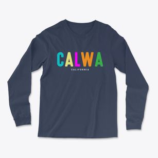 Calwa California Color Pop Light Soft Long Sleeve T-Shirt