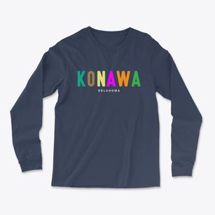 Konawa Oklahoma Color Pop Light Soft Long Sleeve T-Shirt