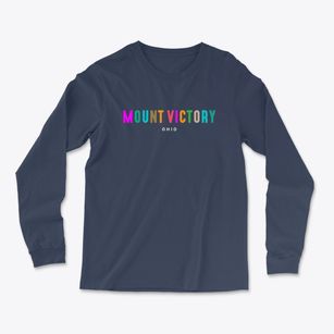 Mount Victory Ohio Color Pop Light Soft Long Sleeve T-Shirt