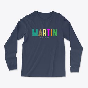 Martin Kentucky Color Pop Light Soft Long Sleeve T-Shirt
