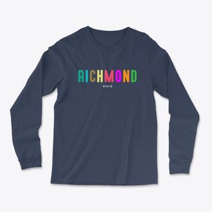 Richmond Ohio Color Pop Light Soft Long Sleeve T-Shirt
