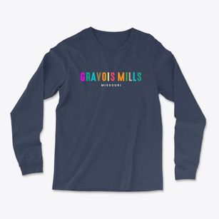 Gravois Mills Missouri Color Pop Light Soft Long Sleeve T-Shirt