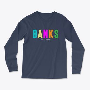 Banks Arkansas Color Pop Light Soft Long Sleeve T-Shirt
