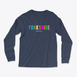 Yorkshire Virginia Color Pop Light Soft Long Sleeve T-Shirt