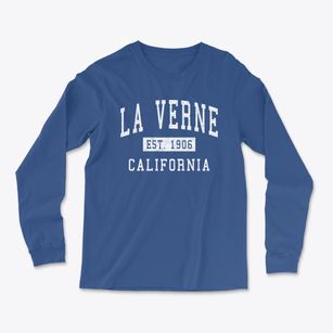 La Verne California Classic Established Light Soft Long Sleeve T-Shirt
