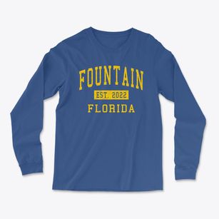Fountain Florida Classic Established Light Soft Long Sleeve T-Shirt