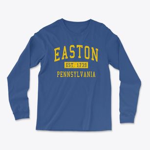 Easton Pennsylvania Classic Established Light Soft Long Sleeve T-Shirt