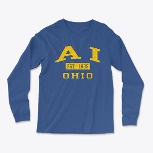 Ai Ohio Classic Established Light Soft Long Sleeve T-Shirt