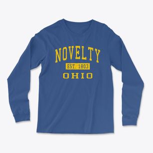 Novelty Ohio Classic Established Light Soft Long Sleeve T-Shirt