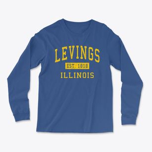 Levings Illinois Classic Established Light Soft Long Sleeve T-Shirt