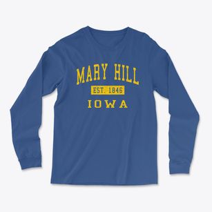Mary Hill Iowa Classic Established Light Soft Long Sleeve T-Shirt
