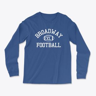 Broadway High School Classic Football Light Soft Long Sleeve T-Shirt