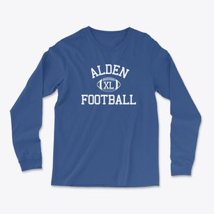 Alden High School Classic Football Light Soft Long Sleeve T-Shirt