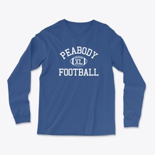 Peabody Veterans Memorial High School Classic Football Light Soft Long Sleeve T-Shirt