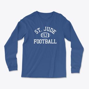 Saint Jude School Classic Football Light Soft Long Sleeve T-Shirt