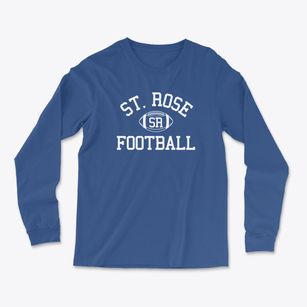 Saint Rose School Classic Football Light Soft Long Sleeve T-Shirt