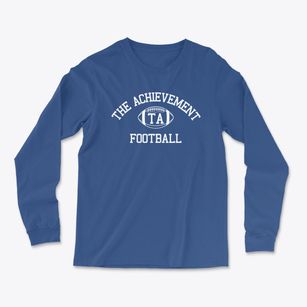 The Achievement School Classic Football Light Soft Long Sleeve T-Shirt