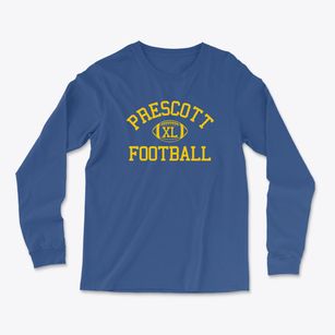 Prescott High School Classic Football Light Soft Long Sleeve T-Shirt