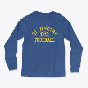St. Timothy Parish School Classic Football Light Soft Long Sleeve T-Shirt