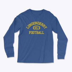 Londonderry High School Classic Football Light Soft Long Sleeve T-Shirt