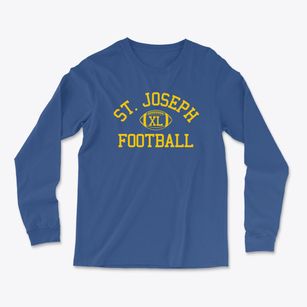 Saint Joseph School Youngstown Classic Football Light Soft Long Sleeve T-Shirt