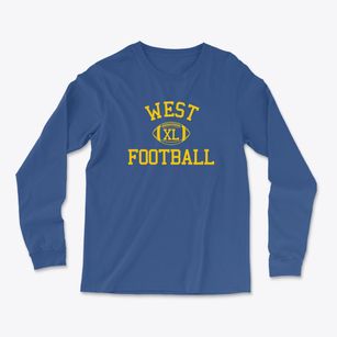 West Intermediate School Classic Football Light Soft Long Sleeve T-Shirt