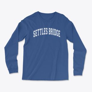 Settles Bridge Elementary School Varsity Arch Light Soft Long Sleeve T-Shirt