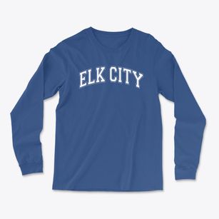 Elk City School Varsity Arch Light Soft Long Sleeve T-Shirt