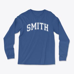 Smith Elementary School Varsity Arch Light Soft Long Sleeve T-Shirt