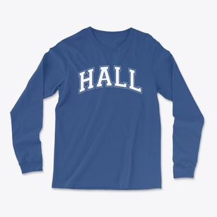 Hall Community Elementary School Varsity Arch Light Soft Long Sleeve T-Shirt