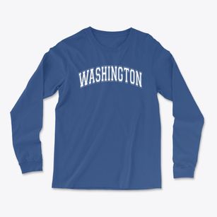 Washington Kindergarten Varsity Arch Light Soft Long Sleeve T-Shirt
