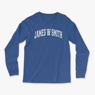 James W Smith Elementary School Varsity Arch Light Soft Long Sleeve T-Shirt