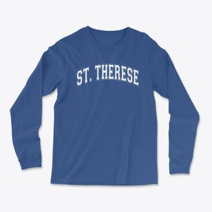 St Therese Parish Varsity Arch Light Soft Long Sleeve T-Shirt