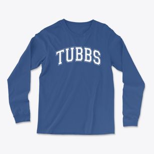 Tubbs Elementary School Varsity Arch Light Soft Long Sleeve T-Shirt
