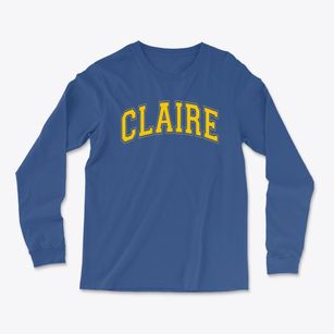 Claire Lilienthal Alternative Elementary Varsity Arch Light Soft Long Sleeve T-Shirt