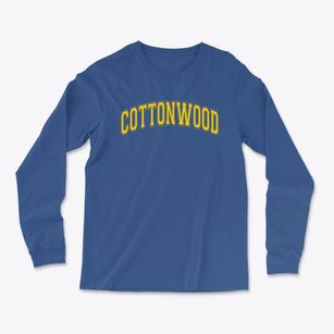 Cottonwood Elementary School Varsity Arch Light Soft Long Sleeve T-Shirt
