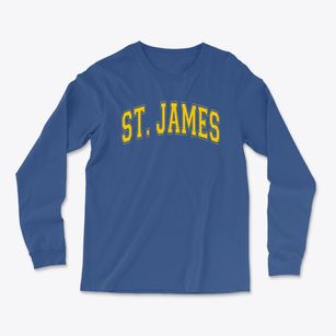 Saint James School Varsity Arch Light Soft Long Sleeve T-Shirt