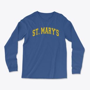 Saint Mary's School Varsity Arch Light Soft Long Sleeve T-Shirt