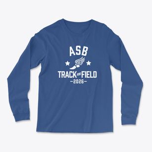 Assumption School Track and Field Light Soft Long Sleeve T-Shirt