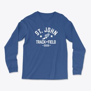St. John High School Track and Field Light Soft Long Sleeve T-Shirt