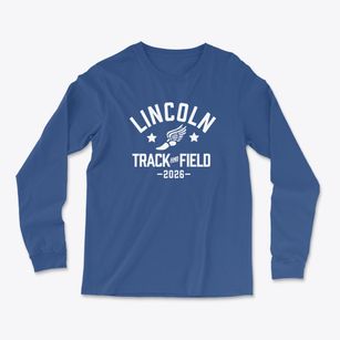 Lincoln International Studies School Track and Field Light Soft Long Sleeve T-Shirt