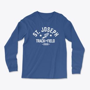 Saint Joseph School Track and Field Light Soft Long Sleeve T-Shirt