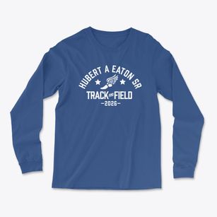 Hubert A Eaton Sr Elementary School Track and Field Light Soft Long Sleeve T-Shirt
