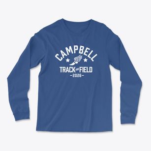 Campbell High School Track and Field Light Soft Long Sleeve T-Shirt