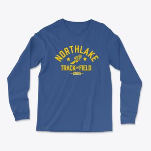 Northlake Elementary School Track and Field Light Soft Long Sleeve T-Shirt