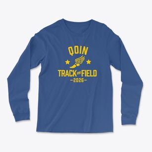Qoin High School Track and Field Light Soft Long Sleeve T-Shirt