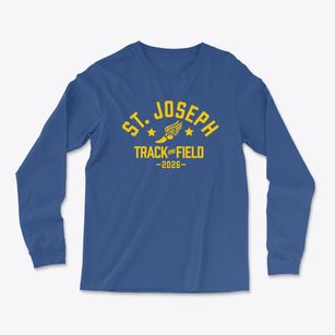 Saint Joseph School Track and Field Light Soft Long Sleeve T-Shirt