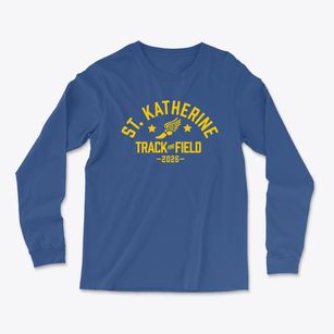 St Katherine Parish Track and Field Light Soft Long Sleeve T-Shirt