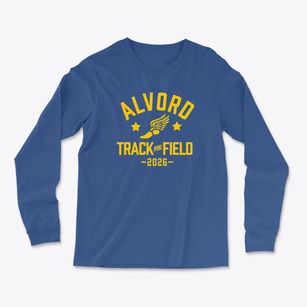 Alvord Elementary School Track and Field Light Soft Long Sleeve T-Shirt